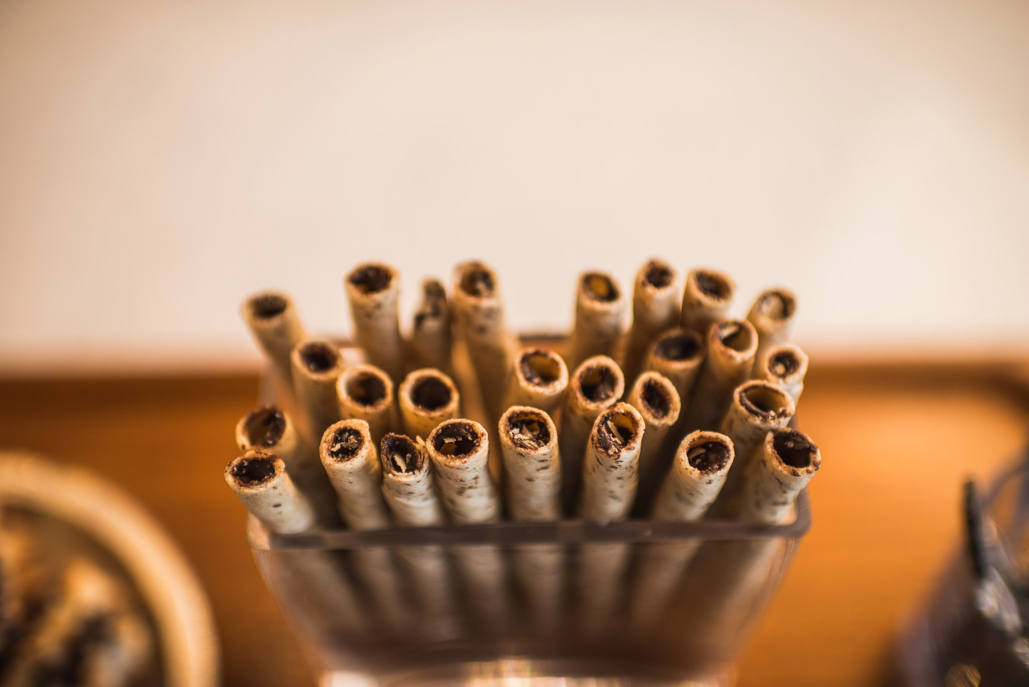 cinnamon sticks in a container